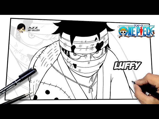 Luffy Wano by andriyes  Anime character drawing, Luffy, Character drawing