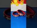 ✨ "DIY Handmade Silk Thread Bangle Design 😍 #short#art and craft💕💕