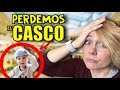 😱 PERDEMOS EL CASCO 😳 videos diarios NURYCALVO Y SU FAMILIA