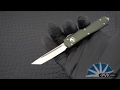 Microtech UTX-70 T/E 149-10OD Stonewash Blade OD Handle