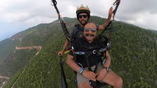 Paragliding at Alanya Turkey | 4K | Go Pro Max & Go Pro10 | 11-08-2023