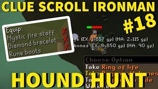 The Step I've Been Dreading... - Clue Scroll Ironman #18 (Hound Hunt)