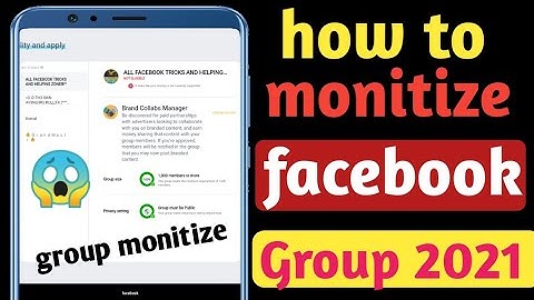 how to monetize facebook group 2020 ~ facebook group ko monetize kaise kare | fb group monetization