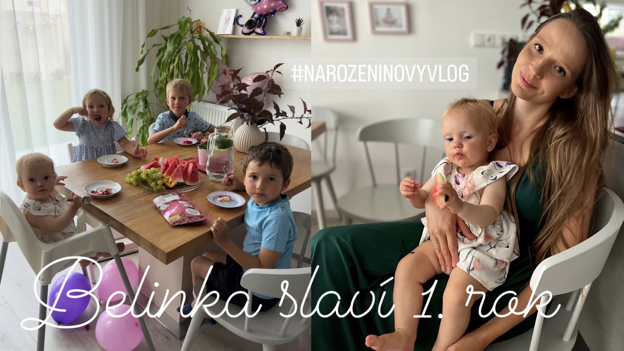 NAROZENINOVÝ DEN | Belinka slaví jeden rok! 🥳 | Mimi&já