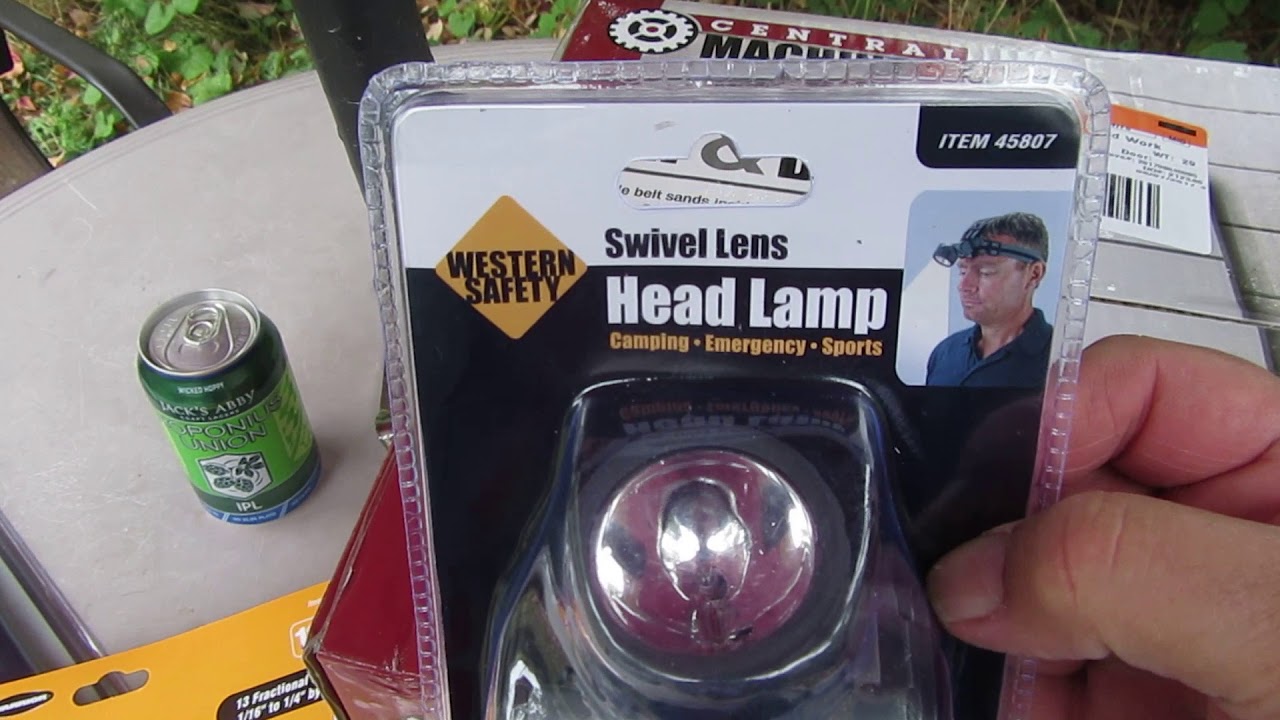 HARBOR FREIGHT TOOL HAUL , #8, RONS BEERS & TOOLS ,