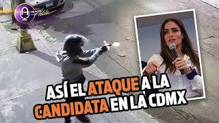 Así fue el atentado en contra de la candidata Alessandra Rojo de la Vega |  Reportaje