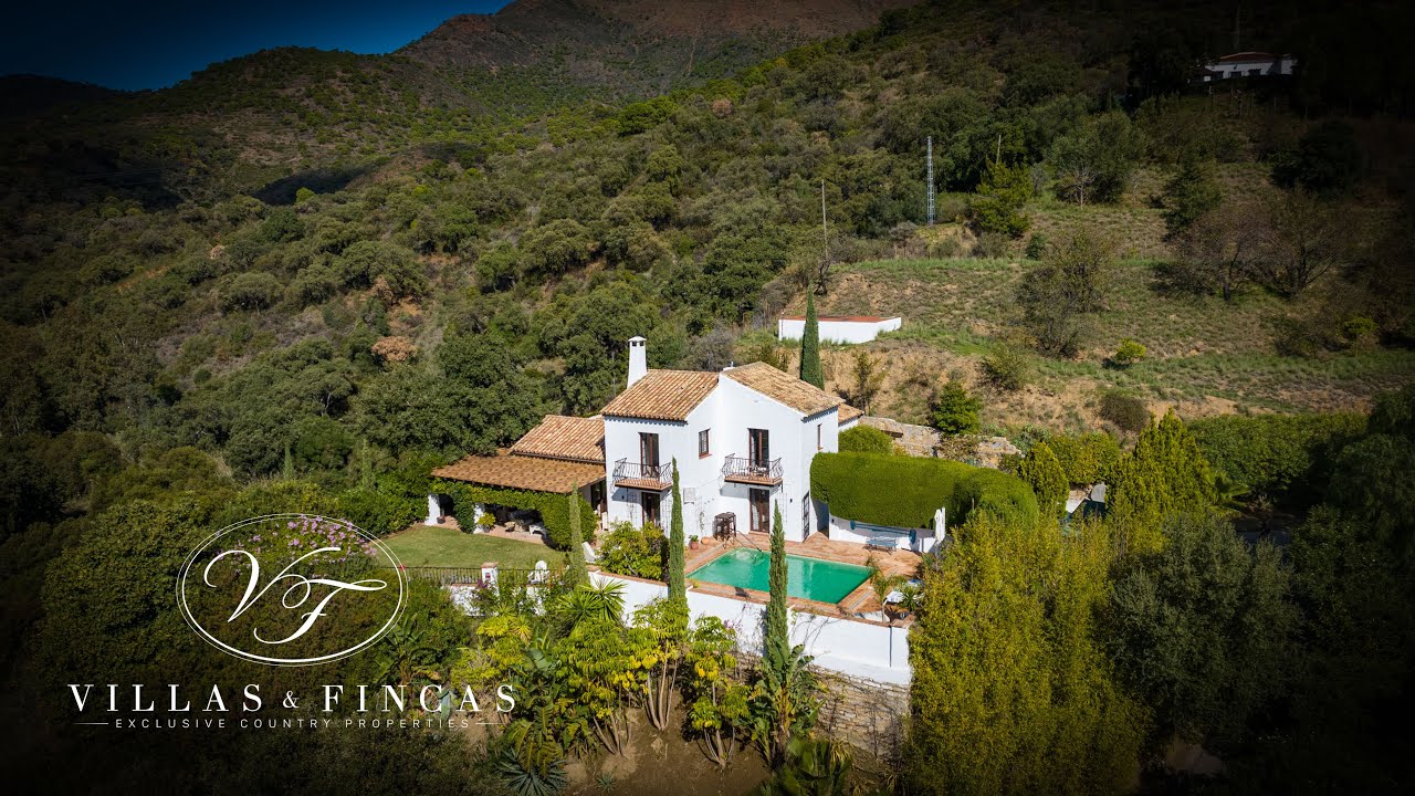SOLD Walkthrough Property Tour Country villa with guest studio in Casares, Andalusia, Southern Spain