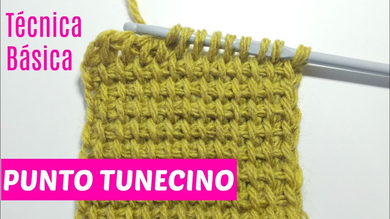 Basic tunisian crochet point 