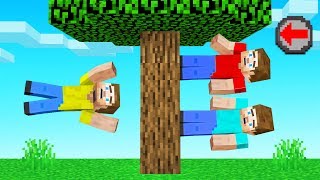 Minecraft BUT The GRAVITY Is SIDEWAYS! (strange)