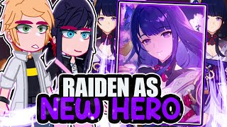 ||MLB reacting to RAIDEN SHOGUN AS NEW HEROINE||  \\🇧🇷/🇺🇲// ◆Bielly - Inagaki◆