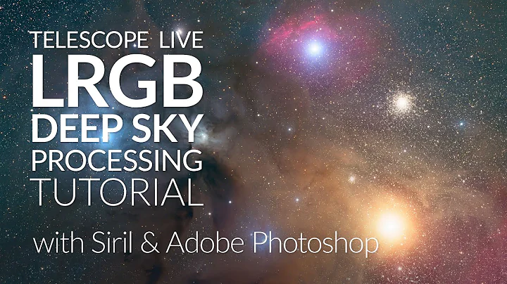 LRGB Deep Sky Astrophotography Processing Tutorial: Siril and Photoshop with Telescope Live Data