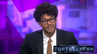 Richard Ayoade gives a rare interview (Channel 4 News, 21.10.14)