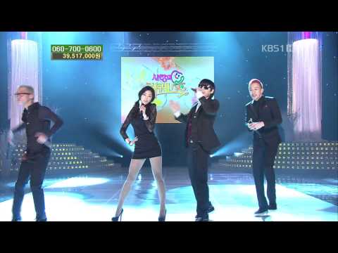 [11.12.31] Electroboyz - Ma Boy 2 (feat.Ye Jin) @ KBS Love Request