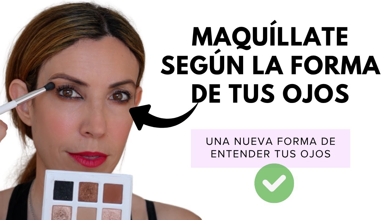 MAQUILLAJE según la FORMA DE TUS OJOS: OLVIDA TODO LO QUE SABIAS. Mira tus ojos de una nueva forma!