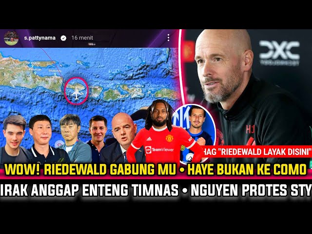 🔴 KABAR BAIK! WOW Ten Hag Temui Riedewald Gabung MU~Thom Haye Tegaskan Club Barunya~Nguyen Protes? class=