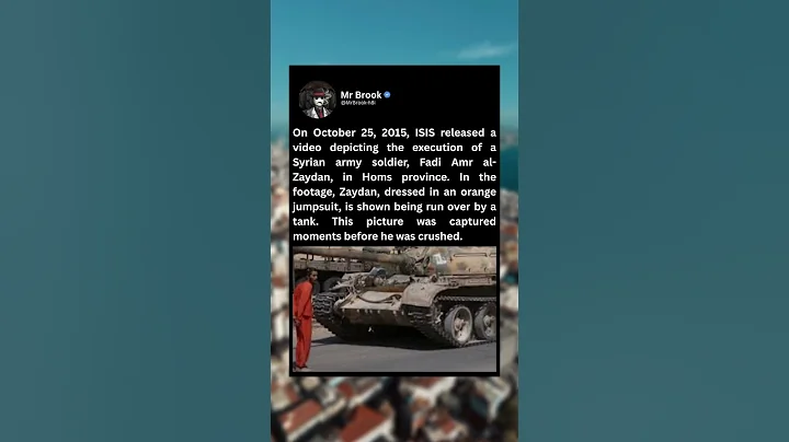 On October 25, 2015, ISIS released a video depicting the execution of