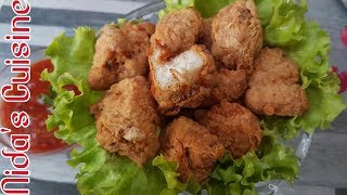 Fish Pops - Fish bites recipe - Nida's Cuisine 2018