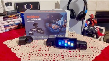Voor, achter, binnen! Krijg 360° bescherming met de Neideso Ai Dash Cam