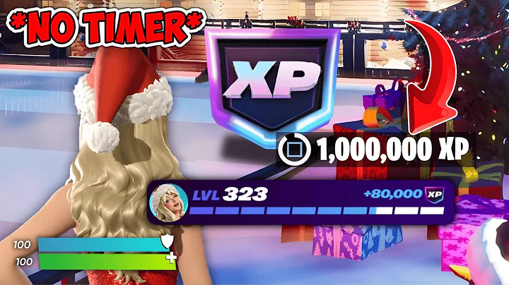 *NEW* NO TIMER FORTNITE XP MAP TO LEVEL UP FAST IN FORTNITE CHAPTER 7 WINTERFEST! (670K A MIN!)