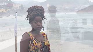 Touring Cape Coast Castle on August 20, 2019