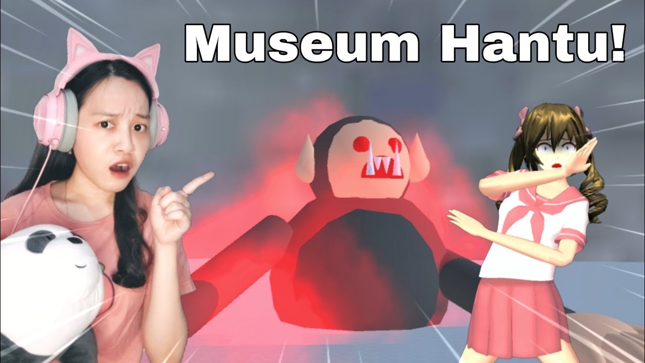 Aku Ajak Panpan ke Museum Hantu di Sakura School! [Sakura School Simulator Indonesia]