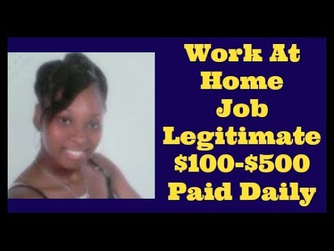 Work At Home Jobs 2019 2018 Data Entry Legitimate No ...