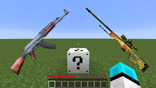 Minecraft Silahlı Şans Blokları Bölüm 5 - Sinan Elmas Dileniyor