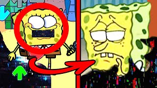 References in FNF X Pibby | Corrupted Spongebob VS Pibby #3 | Come and Learn with Pibby