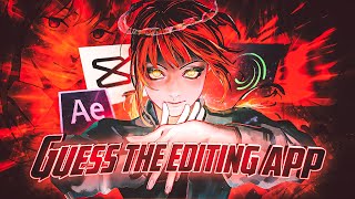 Guess The Editing App Challenge | FT @JAZUMIN