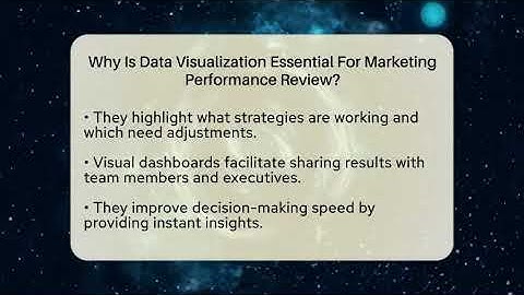 Why Is Data Visualization Essential For Marketing Performance Review? - Saas Marketing Wizards