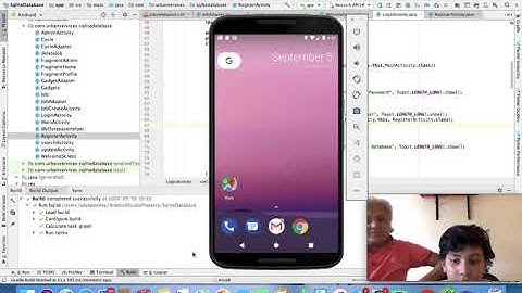 Android Studio Project with SqliteDatabase part9