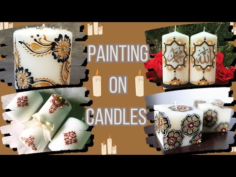 Beautiful Candle Painting Ideas for Stunning Home