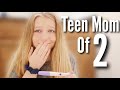 Finding Out I'm Pregnant *Again* At 18! Teen Mom Live Pregnancy Test