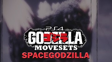 SPACEGODZILLA Moveset - Godzilla The Game [PS4]