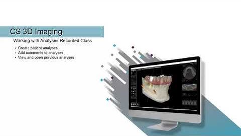 CS 3D Imaging: Working with Analyses