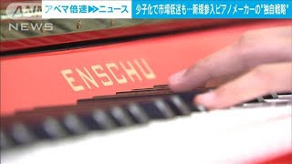 少子化で市場低迷も…新規参入ピアノメーカーの“独自戦略”(2023年12月14日)