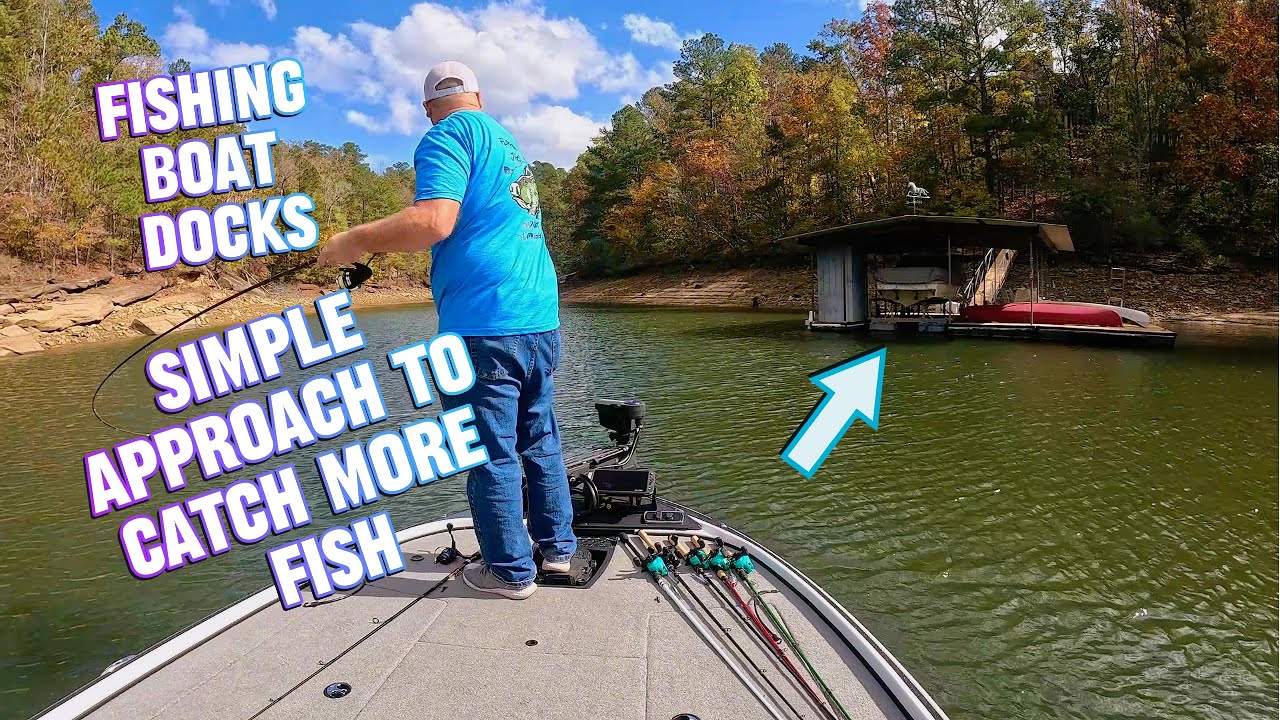 Fishing Boat Docks During the Summer Made Easy (Bass Fishing Strategy)