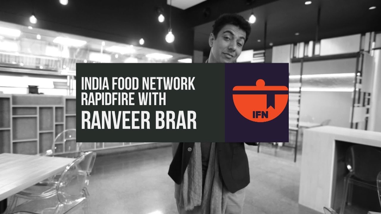 India Food Network Rapid Fire With Ranveer Brar || Chef Ranveer Brar