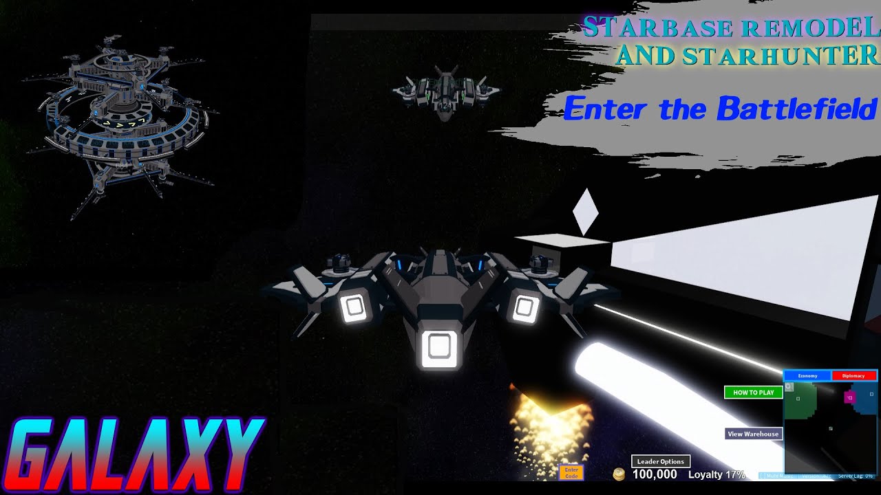 Starbase Remodel Starhunter Enter The Battlefield Roblox Galaxy Ship Review 2020 In Testing Youtube - icicle roblox galaxy official wikia fandom