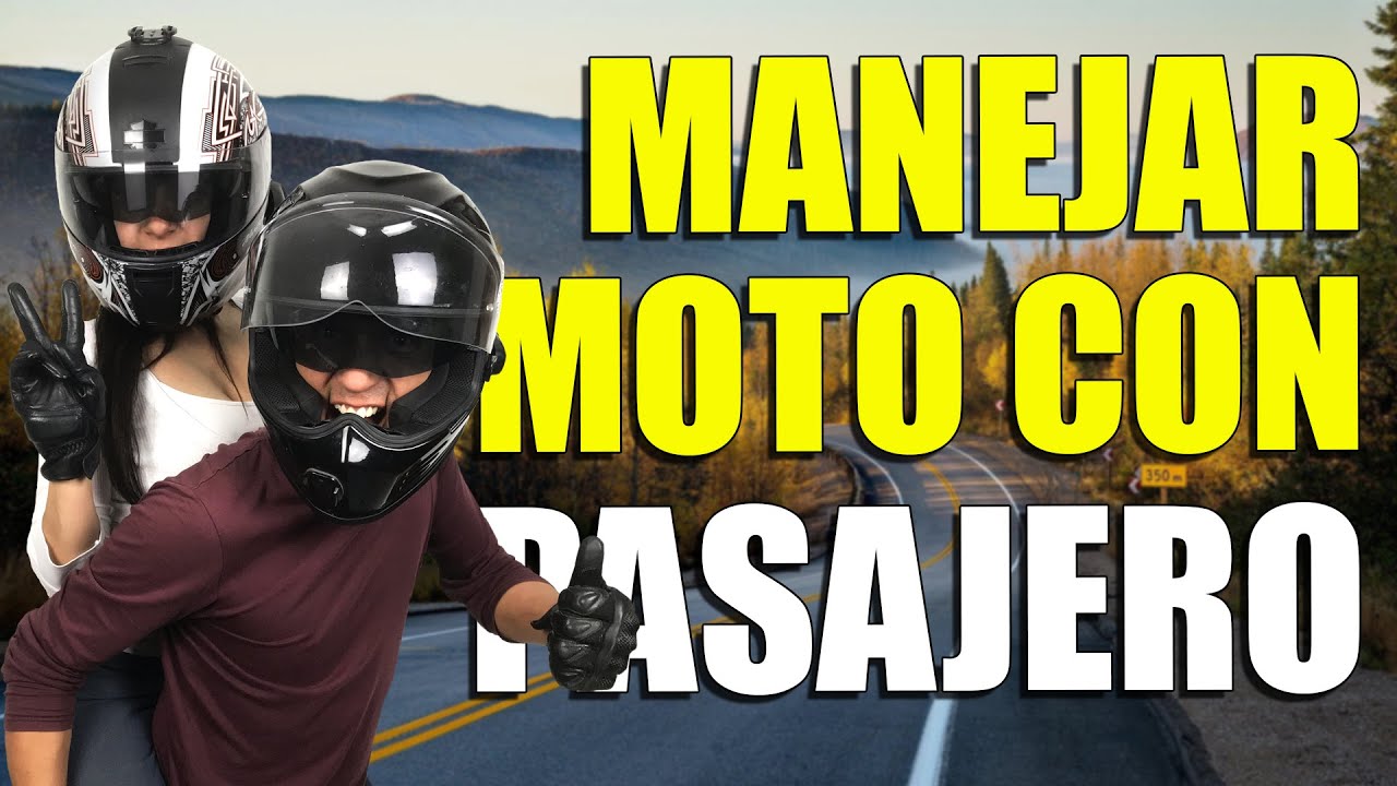 Conducir Moto con Pasajero - 🏍