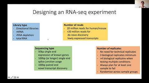 RNA-seq course webinar - Session 1