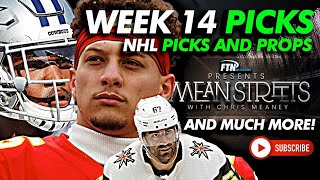 Week 14 NFL Picks and Props, NHL & NBA picks | Mean Streets