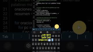 🤖 ¿Un BOT que lee por ti? ¡Truco Hacker con Python! #shorts #python #programacion #siulcode
