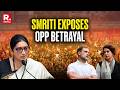 ‘Congress Ko Desh Ki Mahila Par Vishwas Nahi’, Smriti Irani Irani Hits Out At Opposition | BJP PC