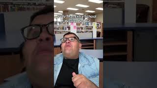 That Extra School Librarian BeLike!! #school ##comedy #shorts #explore .