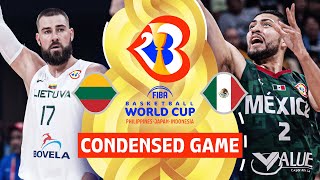 Lithuania 🇱🇹 vs Mexico 🇲🇽 | Full Game Highlights