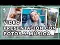 📸😃VIDEO PRESENTACIÓN CON FOTOS y MÚSICA en Wondershare Filmora X  (Video Slideshow)