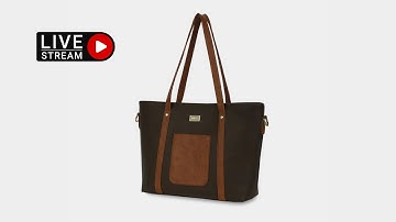 Túi đeo vai giáo viên đi dạy học, túi xách tay công sở nữ phom lớn chứa tài liệu A4 IDIGO FB2 - 5043