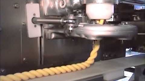 Twist Nozzle for Fruit Twist Bars Encrusting Machine Option