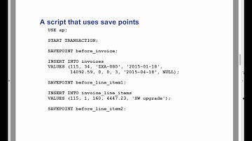 Lecture: Murach 2e Chapter 14